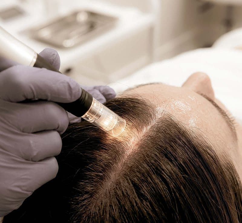 Scalp Microneedling for hair loss